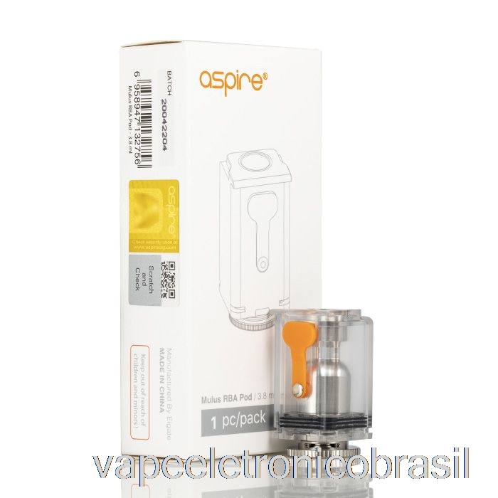 Vape Vaporesso Aspire Mulus Rba Pod E Bobina